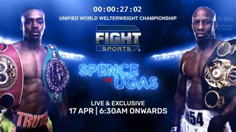 Watch Errol Spence Jr Vs Yordenis Ugas Video Online HD On JioCinema