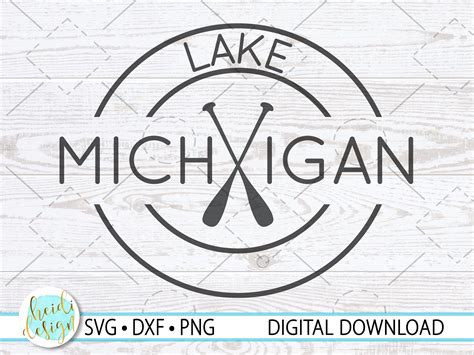 Lake Michigan Svg Lake Michigan Sign Great Lakes Svg Etsy Lake