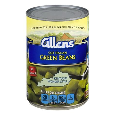 Allen S Cut Italian Green Beans 14 5 Oz From Kroger Instacart