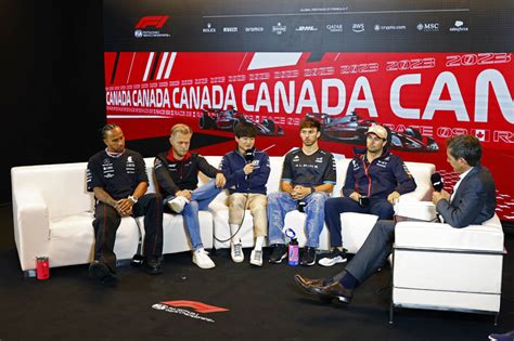 Canadian GP FIA Drivers Press Conference Pitpass