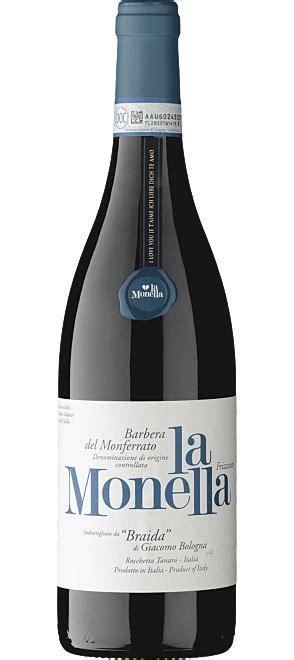 La Monella Barbera Del Monferrato Frizzante Doc Vivace Braida