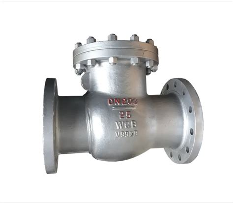 Ansi Standard Cast Steel Wcb Flange End Class Swing Check Valve