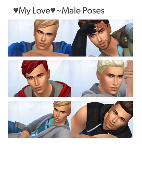 ♥my Love♥male Poses Male Poses Poses Sims 4 Cas