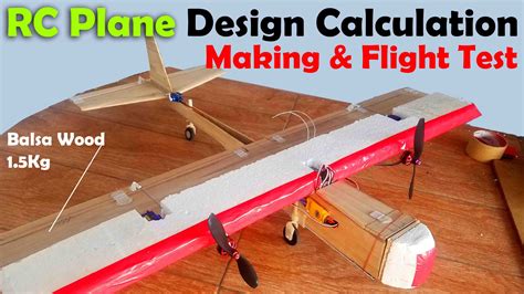 Diy Rc Plane For Beginners With Amazing Stability And Design Calculations