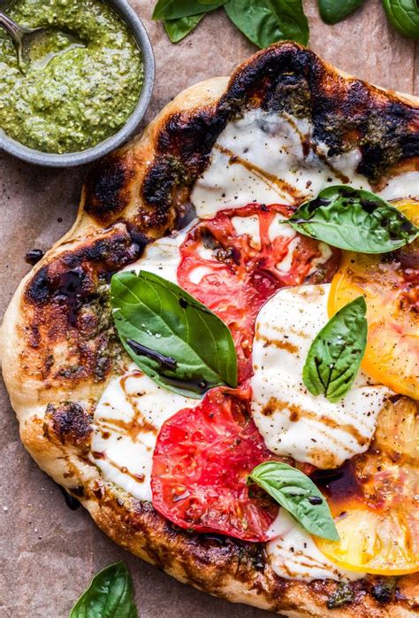 Grilled Caprese Pizza Recipe Runner