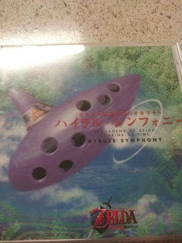 The Legend Of Zelda~ocarina Of Time Hyrule Symphony~japan Import~cd~ex Rare 3777737081