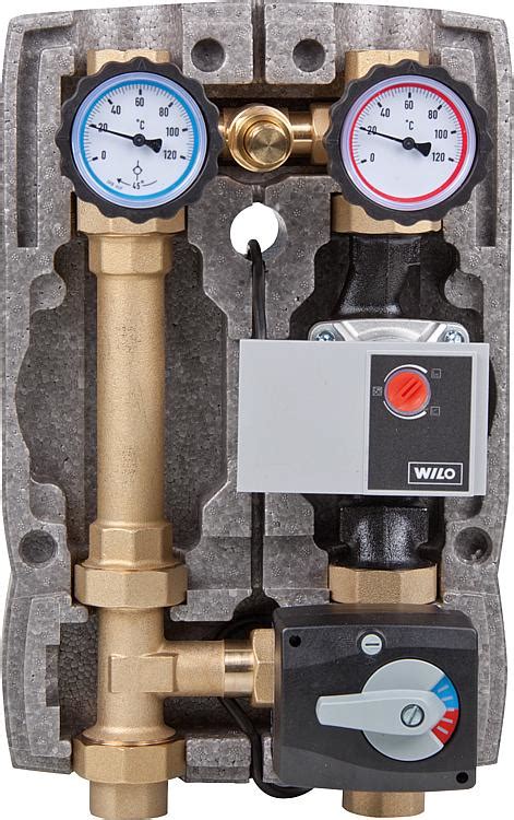 Kit modules hydrauliques Easyflow DN25 R1 avec soupape différentielle