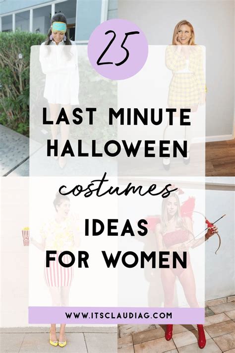 The 25 Last Minute Halloween Costumes For Women