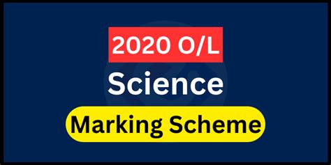 O L Science Marking Scheme Sinhala Medium Ehelpmate