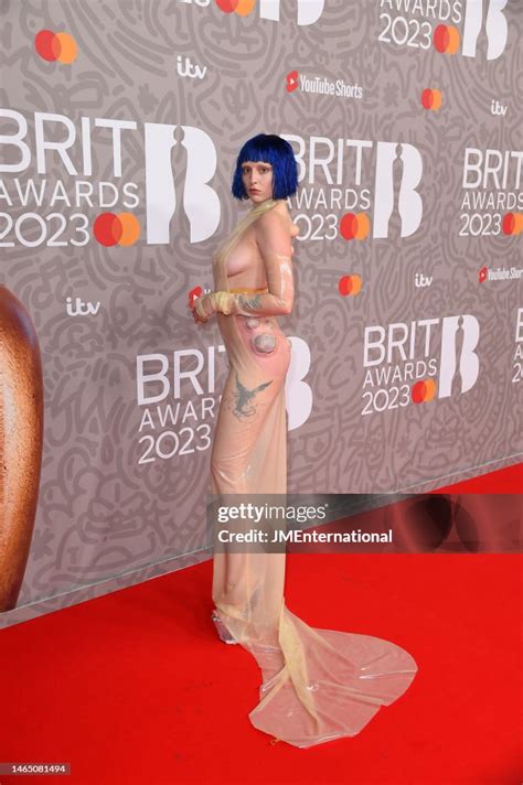 Ashnikko Attends The Brit Awards 2023 At The O2 Arena On February 11