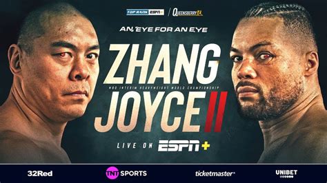 Joe Joyce Motivated To Defeat Zhilei Zhang To Recapture WBO Interim