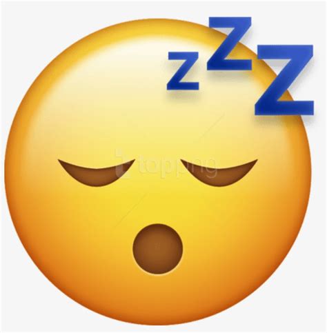 Sleeping Iphone Emoji - Free Transparent PNG Download - PNGkey