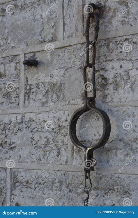 Shackles And A Chain Hanging Stock Photos Image 25298353