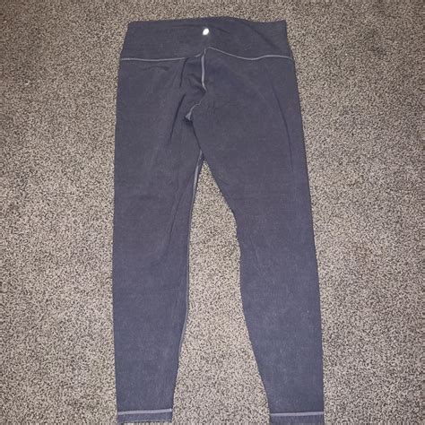 Grey Lululemon align leggings - Depop