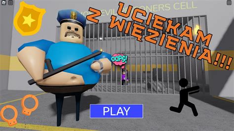 Uciekam Z Wi Zienia W Roblox Youtube