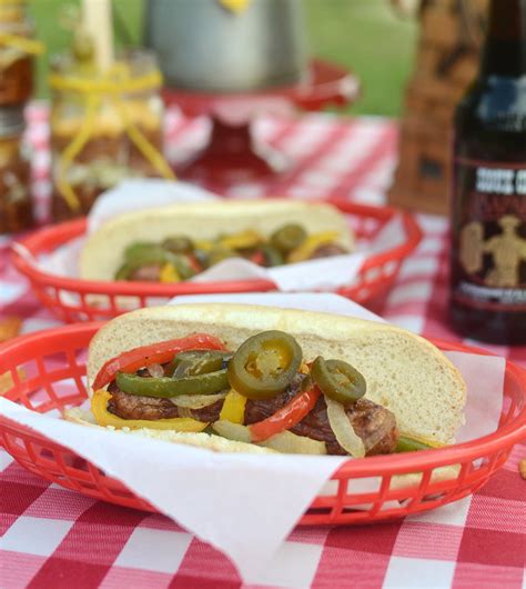 Grilled Italian Sausage Sandwiches with Skillet Peppers | American ...