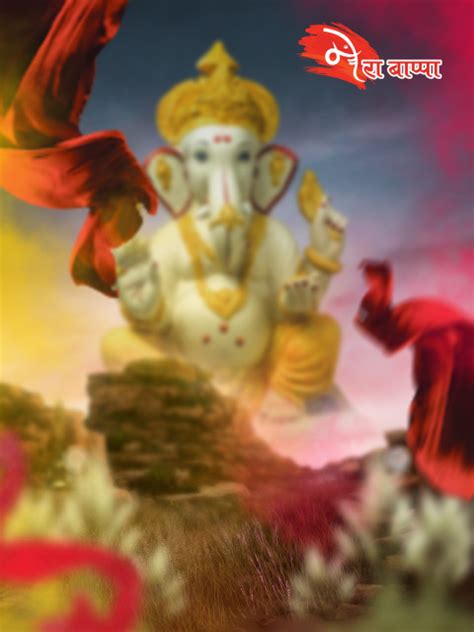 Happy Ganesh Chaturthi Photo Editing Background Hd Kreditings