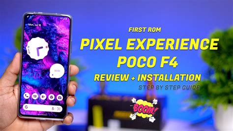 INSTALL Pixel Experience 1st ROM On Poco F4 Pixel Experience ROM