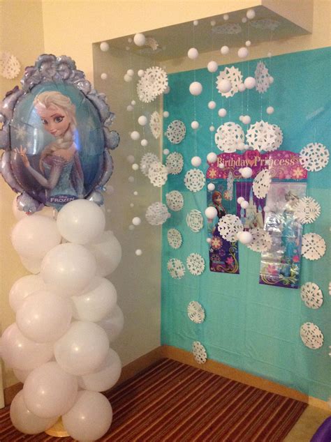 Frozen Party Picture Booth I Did For My Granddaughter 4th Birthday