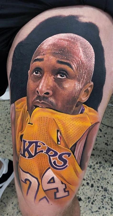 Kobe Bryant Tattoos Homage To A Great Talent