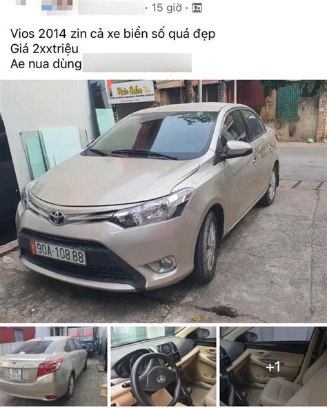 Rao Toyota Vios 2014 zin cả xe giá 230 triệu người bán bị nghi ngờ