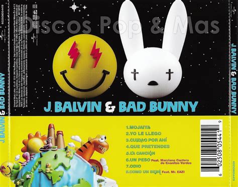 Discos Pop And Mas J Balvin And Bad Bunny Oasis