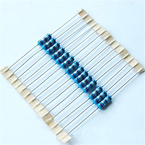 0 1 Ohm Wirewound Metal Film Resistor Color Ring Resistor China