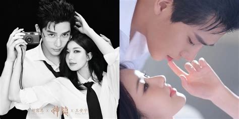 Photo Shoot Of Zhao Lusi And Wang Anyu Stars Of The Last Immortal