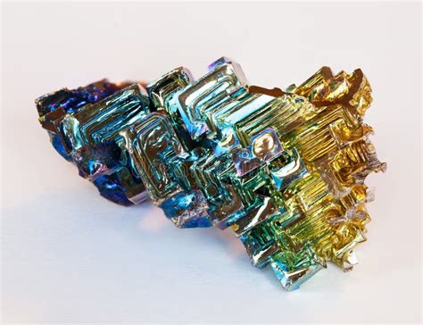 Bismuth crystal stock photo. Image of isotopic, collect - 35822056