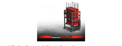 introducing  high speed box stacker  destacker easy conveyors