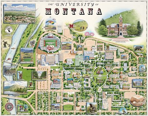 Msu Bozeman Campus Map - World Map Gray