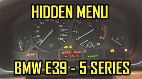 Hidden Menu Bmw E All Codes Auto Tutorials