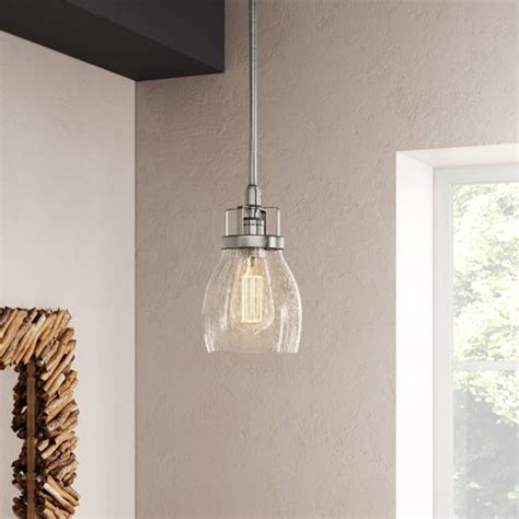 Beachcrest Home Luminaire Suspendu En Forme De Cloche Lumi Re