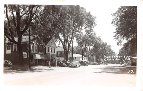 Main Street - Charlestown, New Hampshire NH Postcard | OldPostcards.com