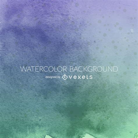 Blue Green Watercolor Background Vector Download