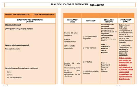 PAE BRONQUITIS Enfermeria Mi Pasión Oficial uDocz