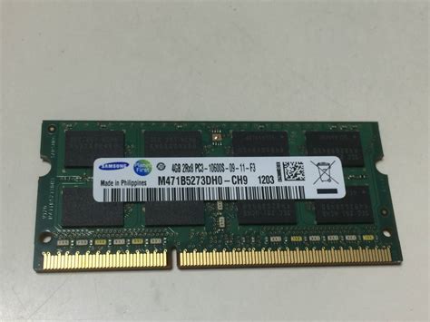 Yahooオークション ノートpc用メモリ Samsung サムスン製 4gb Sodi