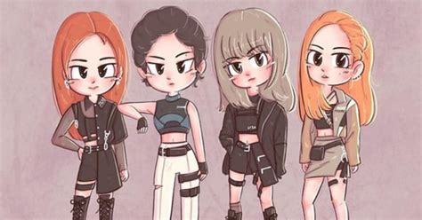 Vẽ Blackpink Chibi Bút Chì Đơn Giản Đẹp 58 Hình Vẽ Lisa Rose Jennie Cute