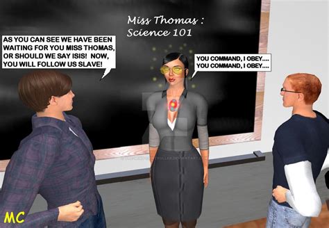 Andrea Thomas Hypnotized Teacher By The Mind Controller On Deviantart