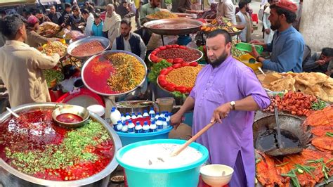 TRADITIONAL BREAKFAST STREET FOOD IN AFGHANISTAN Extreme Breakfast In