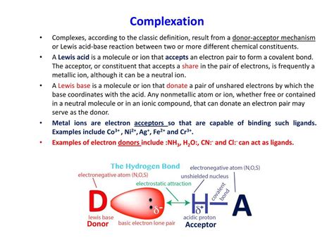 Reaction De Complexation Definition