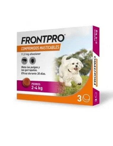 Frontpro Comprimidos Masticables Desparasitantes Frontpro Para Perros