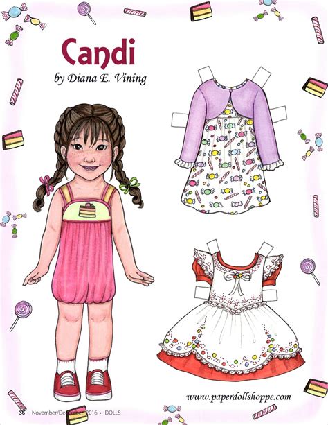 Miss Missy Paper Dolls Candi