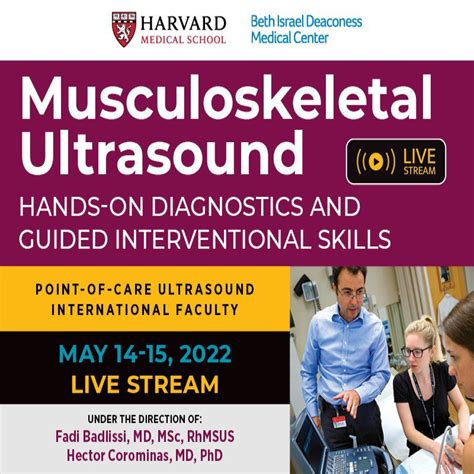 Harvard Musculoskeletal Ultrasound Hands On Diagnostics And Guided