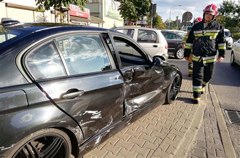 Pół Olsztyna zakorkowane Dwie kolizje na Zatorzu w tym samym czasie