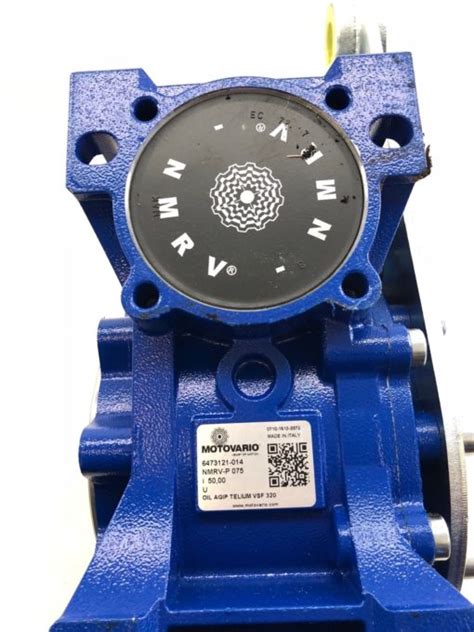 Motovario Nmrv P Worm Gear Reducer Nmrv P B