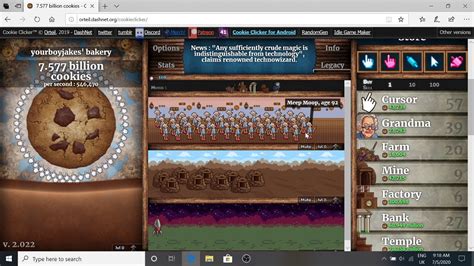 Cookie Clicker Road To 10 Billion Youtube