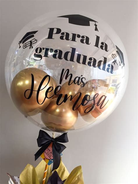 Graduation balloon Ideas para regalos de graduación Regalos de