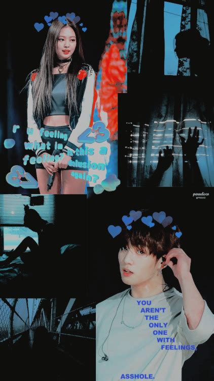 Jennie Jungkook Aesthetic Lockscreens Wallpapers Tumbex