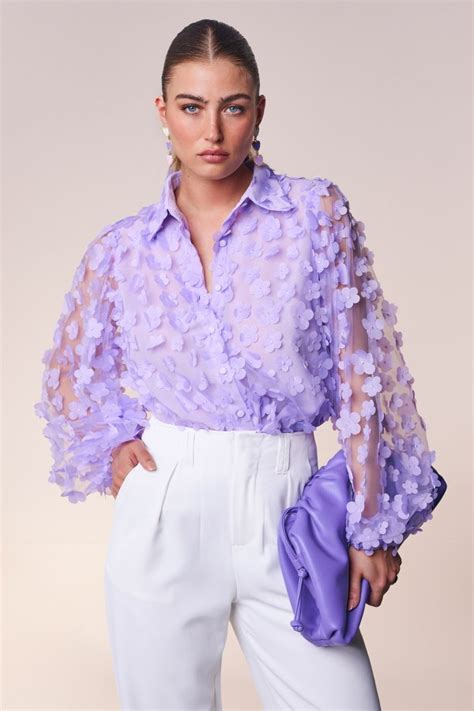 Lilac Blouse Loavies